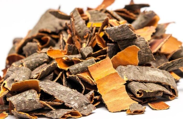 corteccia di pioppo tremulo contro i parassiti